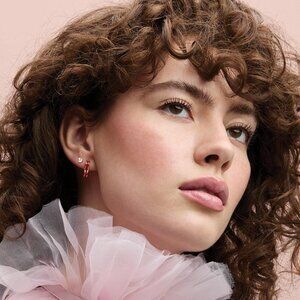 Avon Novelty Heart Set of Five Pierced Studded Earring Pack